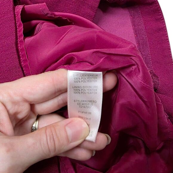 Trina Turk Fuchsia Mini Madame Butterfly Shift Dress 2 - Picture 4 of 5